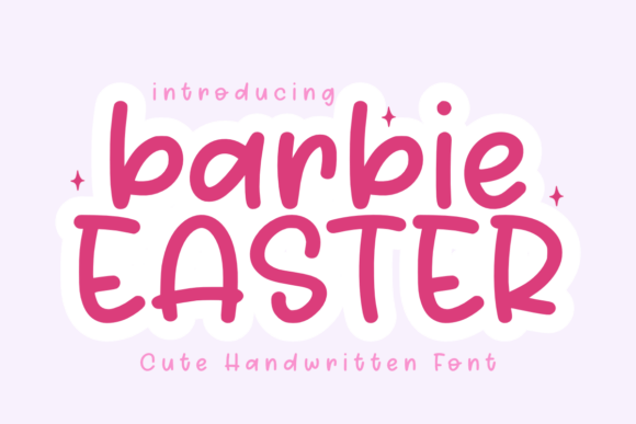 Barbie Easter Font for Engaging Digital Campaigns