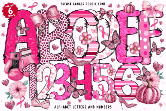 Branding with Breast Cancer Doodle: A Font That Speaks Volumes