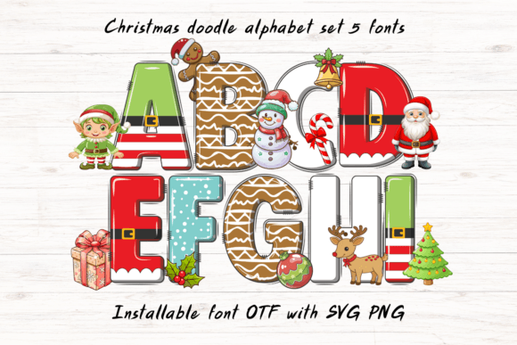 Christmas Set: A Font for Holiday Branding