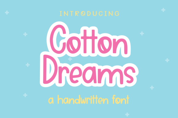 Cotton Dreams: A Delightful Script Font for Digital Design