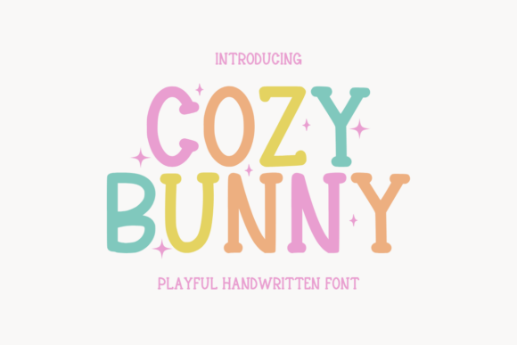 Cozy Bunny: A Font That Brings Warmth to Your Editorial Design