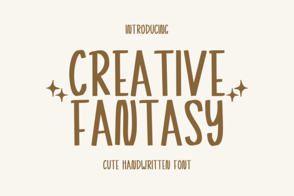 Creative Fantasy: A Font for Storytelling