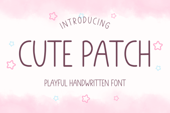 Cute Patch: A Playful Font for Engaging Digital Content