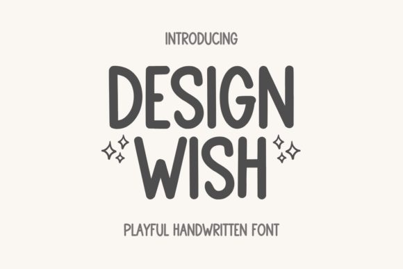 Design Wish: A Versatile Script Font for Editorial Design