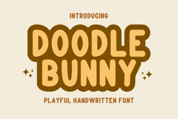Doodle Bunny: A Playful Font for Web Design and Brand Identity