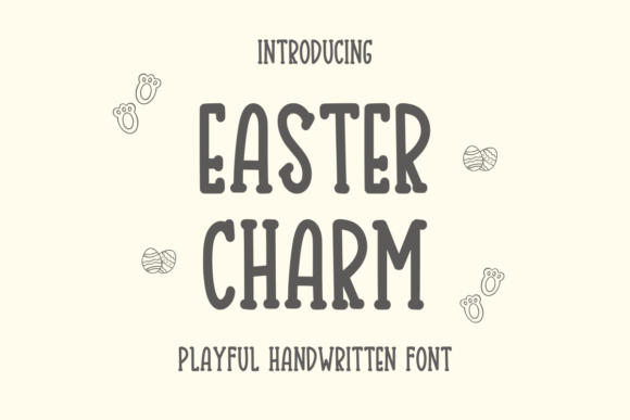 Easter Charm: A Playful Font for Creative Branding