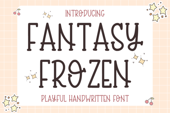 Fantasy Frozen: A Font That Elevates Branding