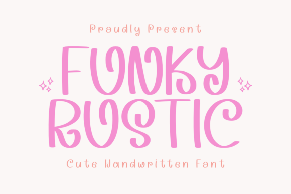Funky Rustic: A Handwritten Font for Modern Web Design