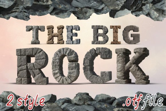 How The Big Rock Font Helped My Bakery Look Stronger