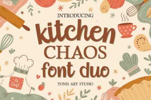Kitchen Chaos Font Review: A Designer’s Take on Farmhouse Vibes