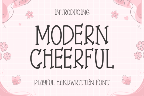 Modern Cheerful Font for Campaign Creativity