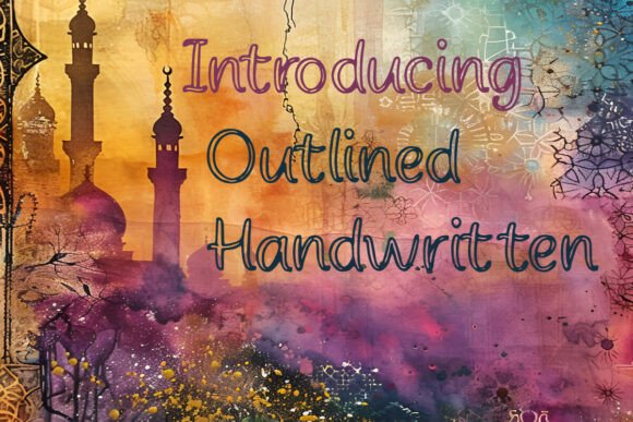Outlined Handwritten: A Font That Adds Soul to Branding
