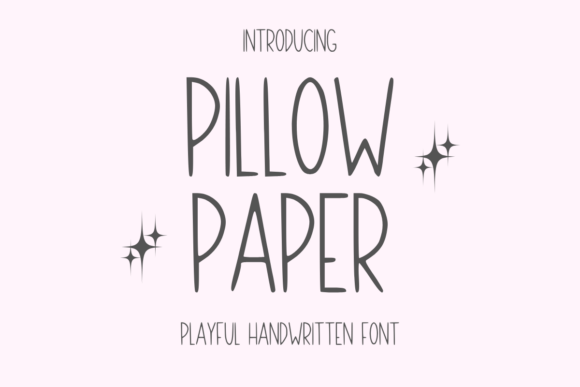 Pillow Paper: A Versatile Script Font for Editorial Design