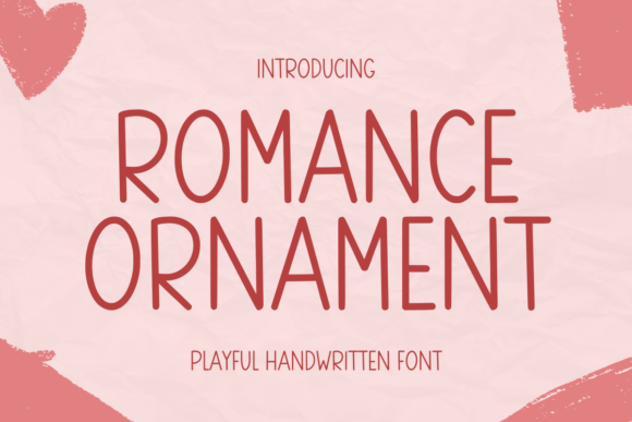 Romance Ornament: A Font for Memorable Branding
