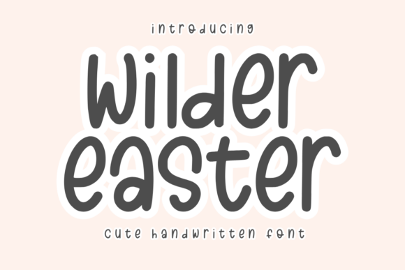 Wilder Easter Font Review for Branding and Creative Projects