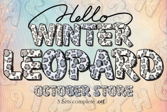 Winter Leopard: A Wild Typeface for Bold Branding